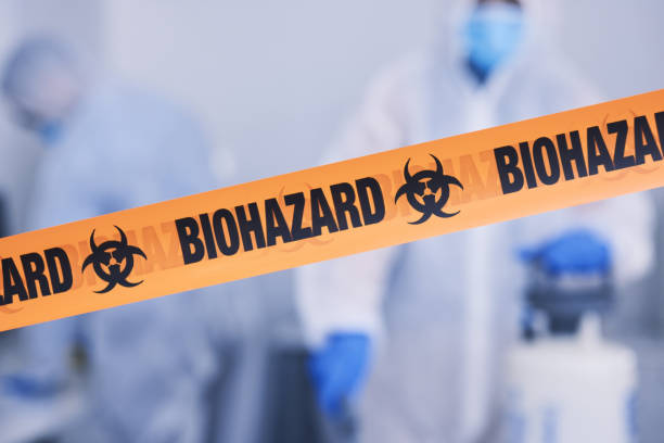 Professional Drug Lab Cleanup technician working in Morganville, NJ